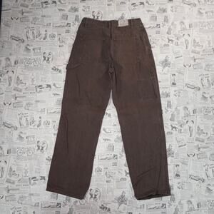 30x32-Vintage Y2K high Sierra workwear carpenter brown pants